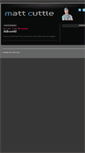 Mobile Screenshot of mattcuttle.com